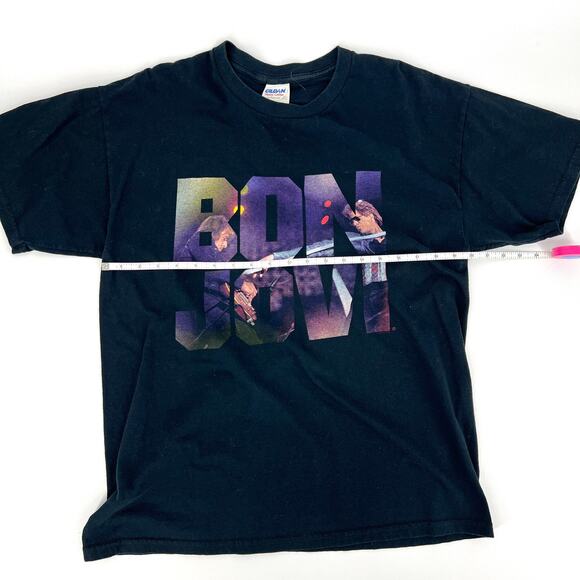 BON JOVI 2013 Because We Can Tour T Shirt Gildan Label Size Large - Picture 4 of 9